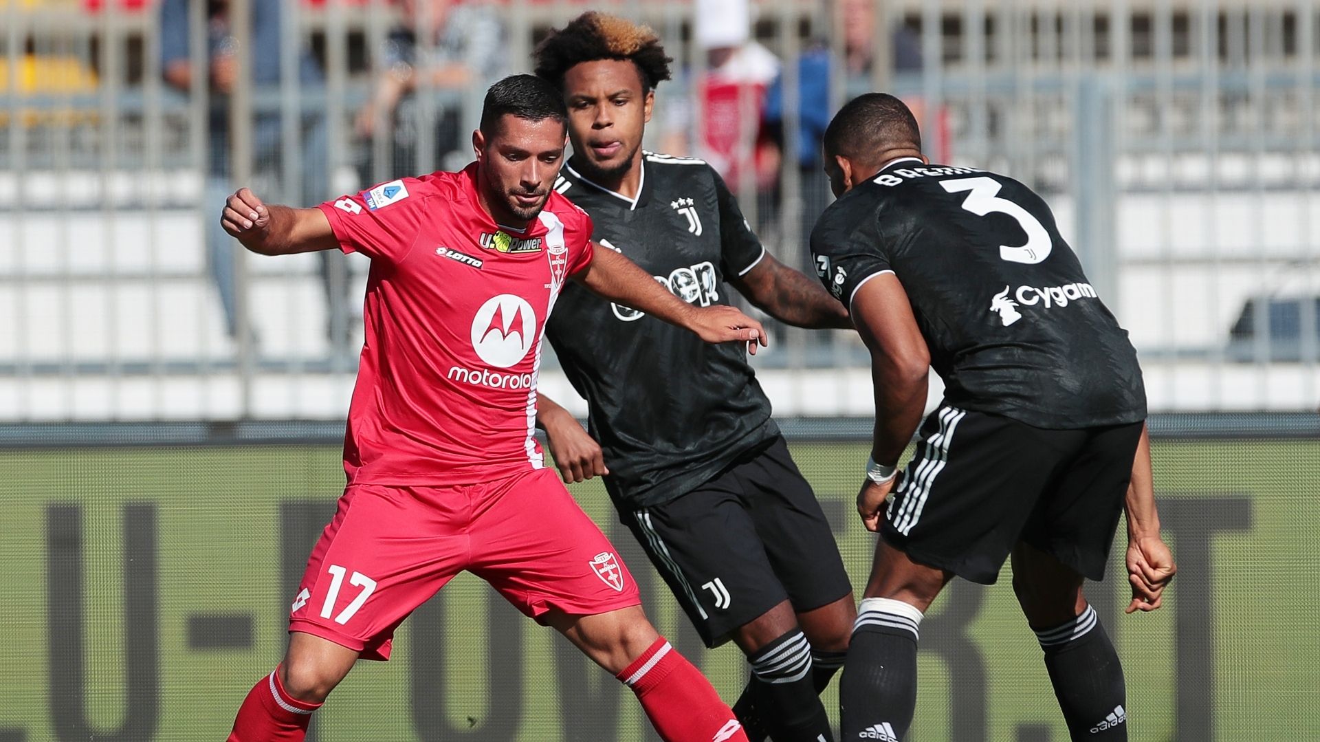 Gianluca Caprari Weston McKennie Monza Juventus