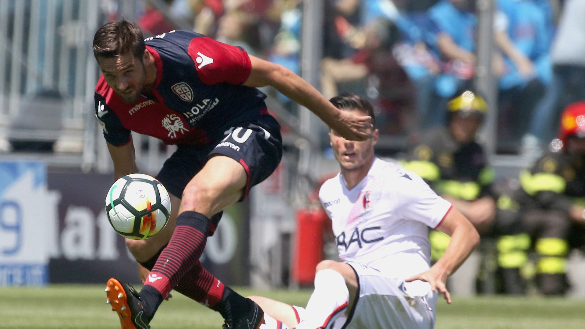 Leonardo Pavoletti Cagliari Bologna Serie A