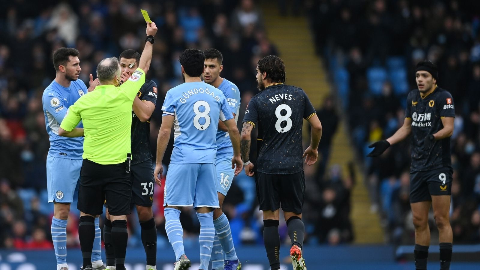 Manchester City Wolverhampton Raul Jimenez