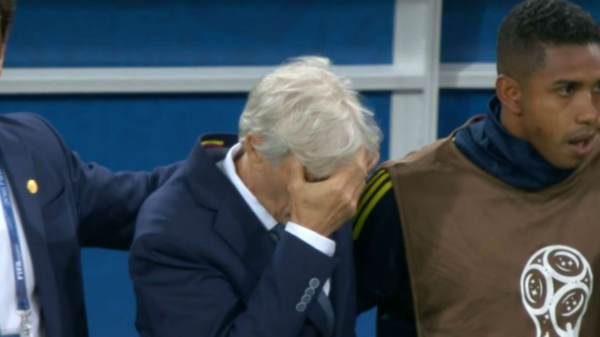 CAPTURA Jose Pekerman Colombia England World Cup 2018