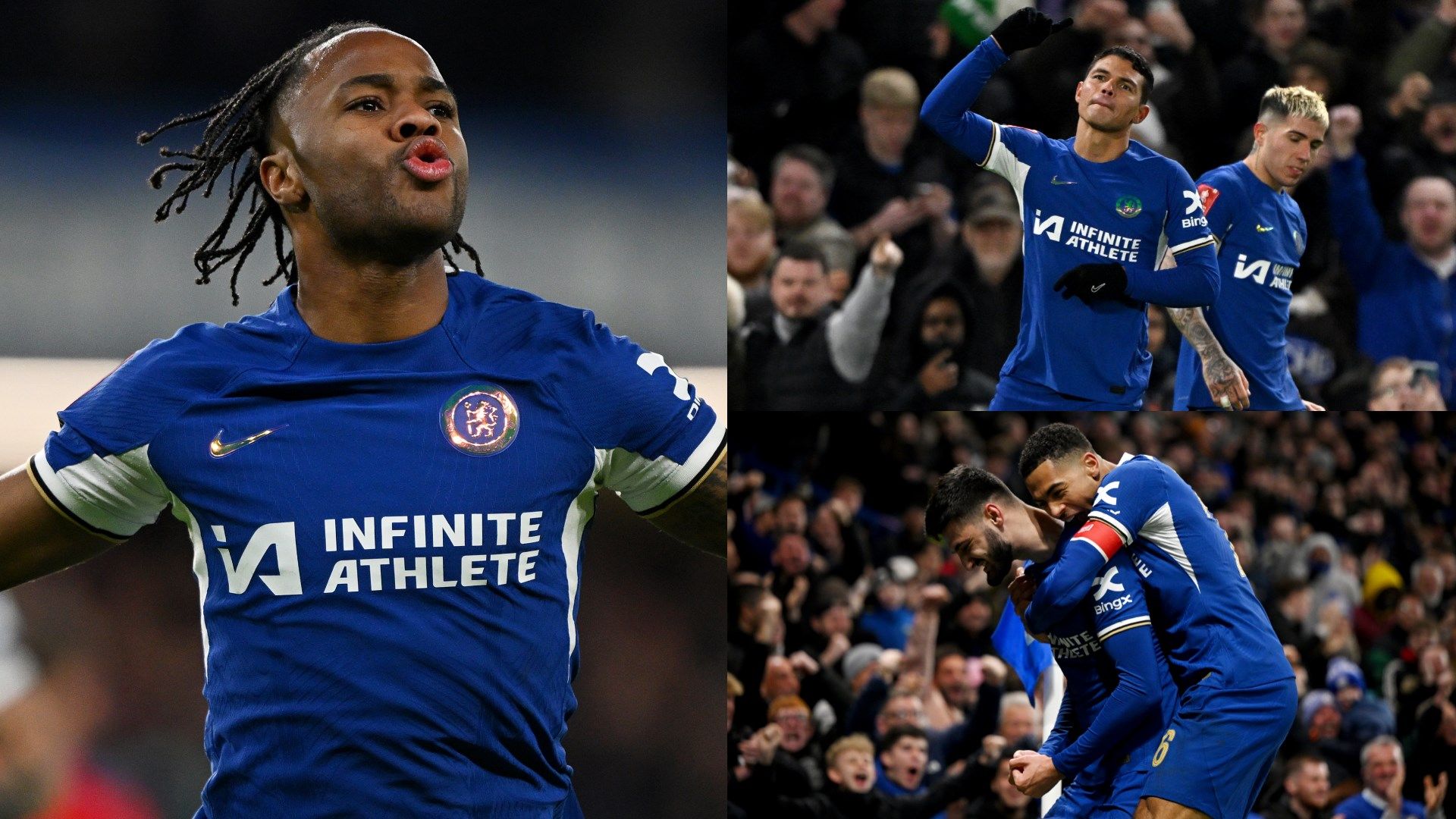 GFX Chelsea Raheem Sterling Thiago Silva