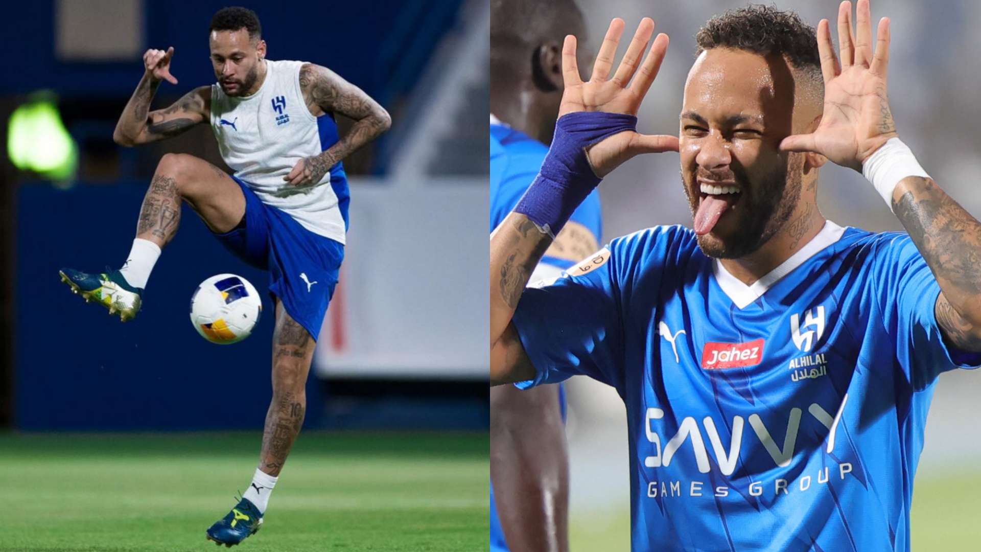 Neymar's back! Brazilian superstar revels in return to Al-Hilal training after ACL injury - but ex-PSG & Barcelona sensation still faces months out | Goal.com