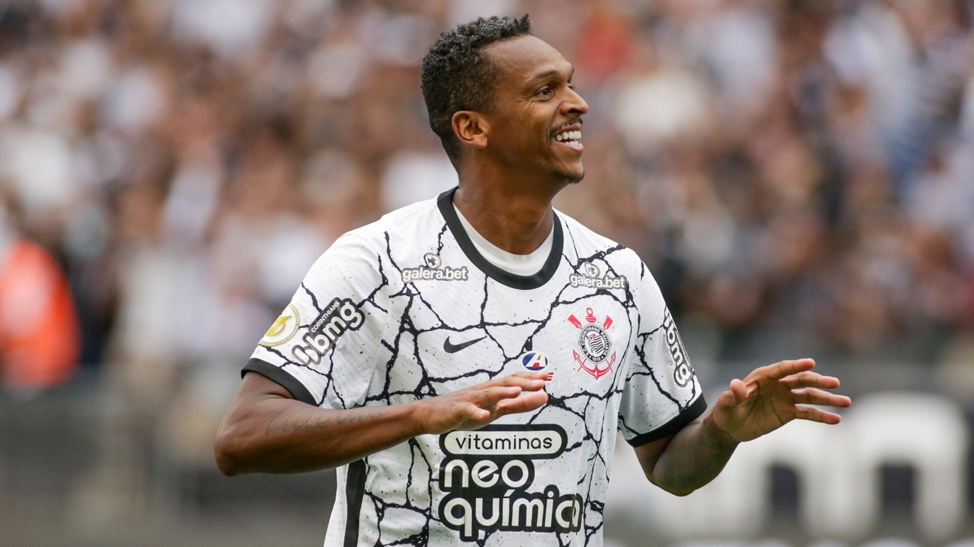 Jô Corinthians Santos Brasileirão 21 11 2021