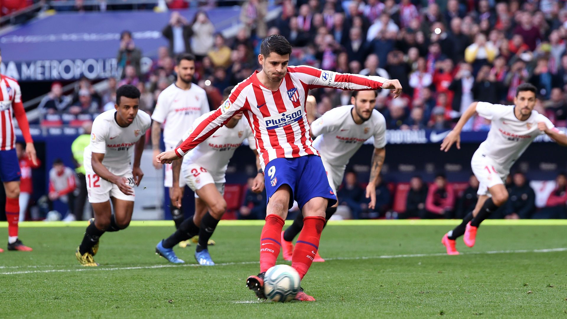 Alvaro Morata Atletico Madrid Sevilla LaLiga