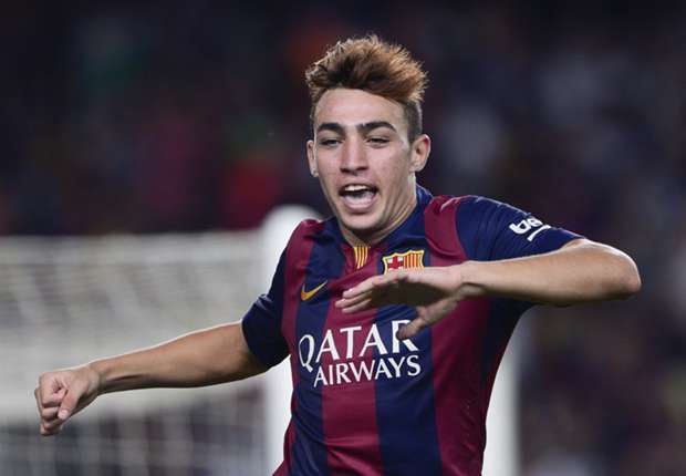 Barcelona forward Munir El Haddadi