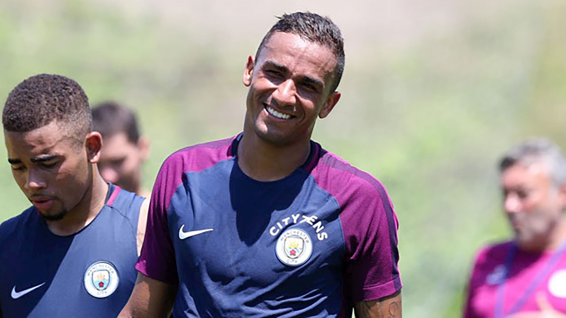 Danilo Luiz Manchester City training 07242017