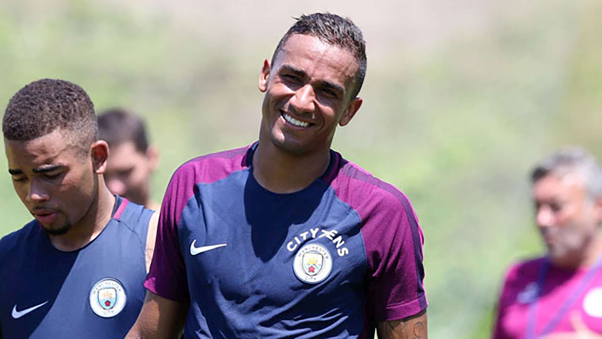 Danilo Luiz Manchester City training 07242017
