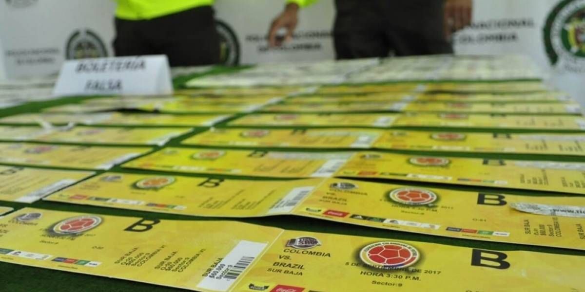 Boletas Colombia -  Brasil