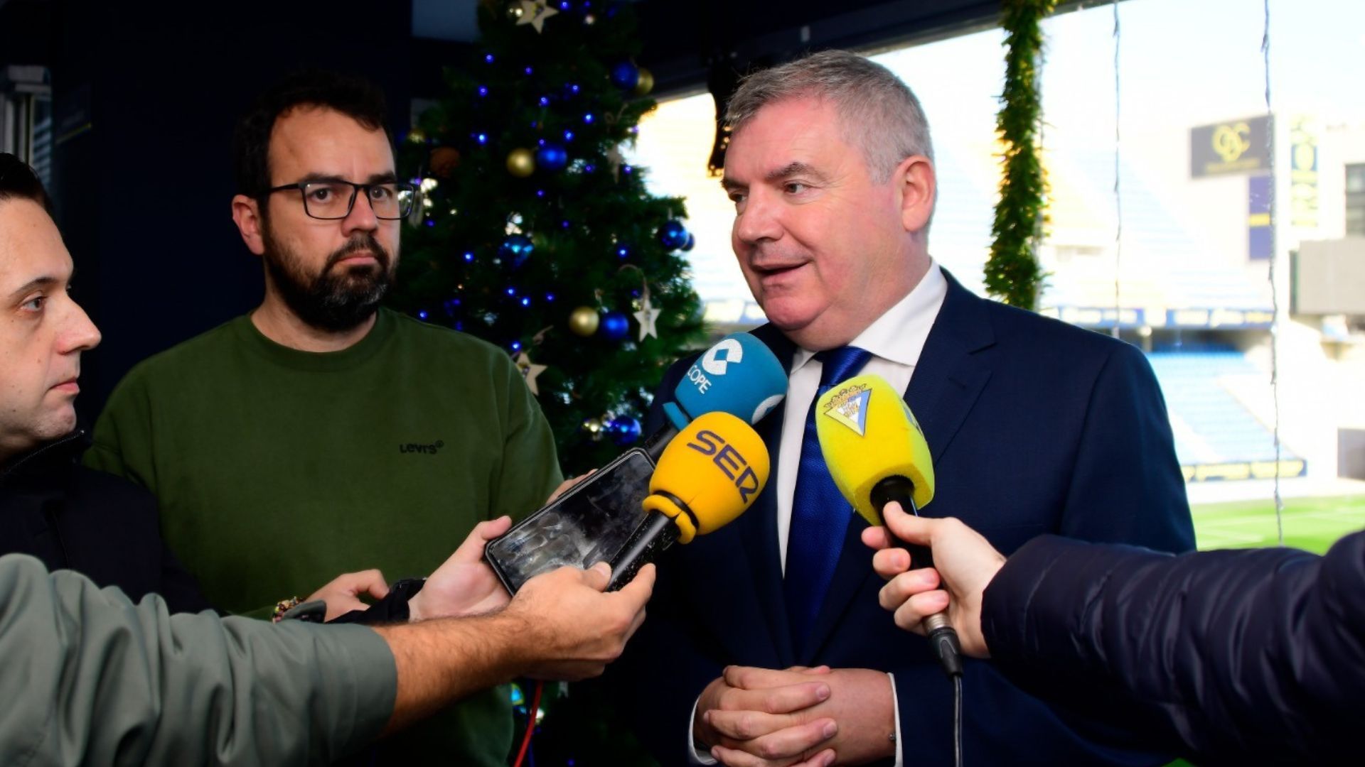 Manuel Vizacaíno, presidente del Cádiz