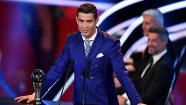 Cristiano Ronaldo 2017 FIFA The Best Awards 09012017