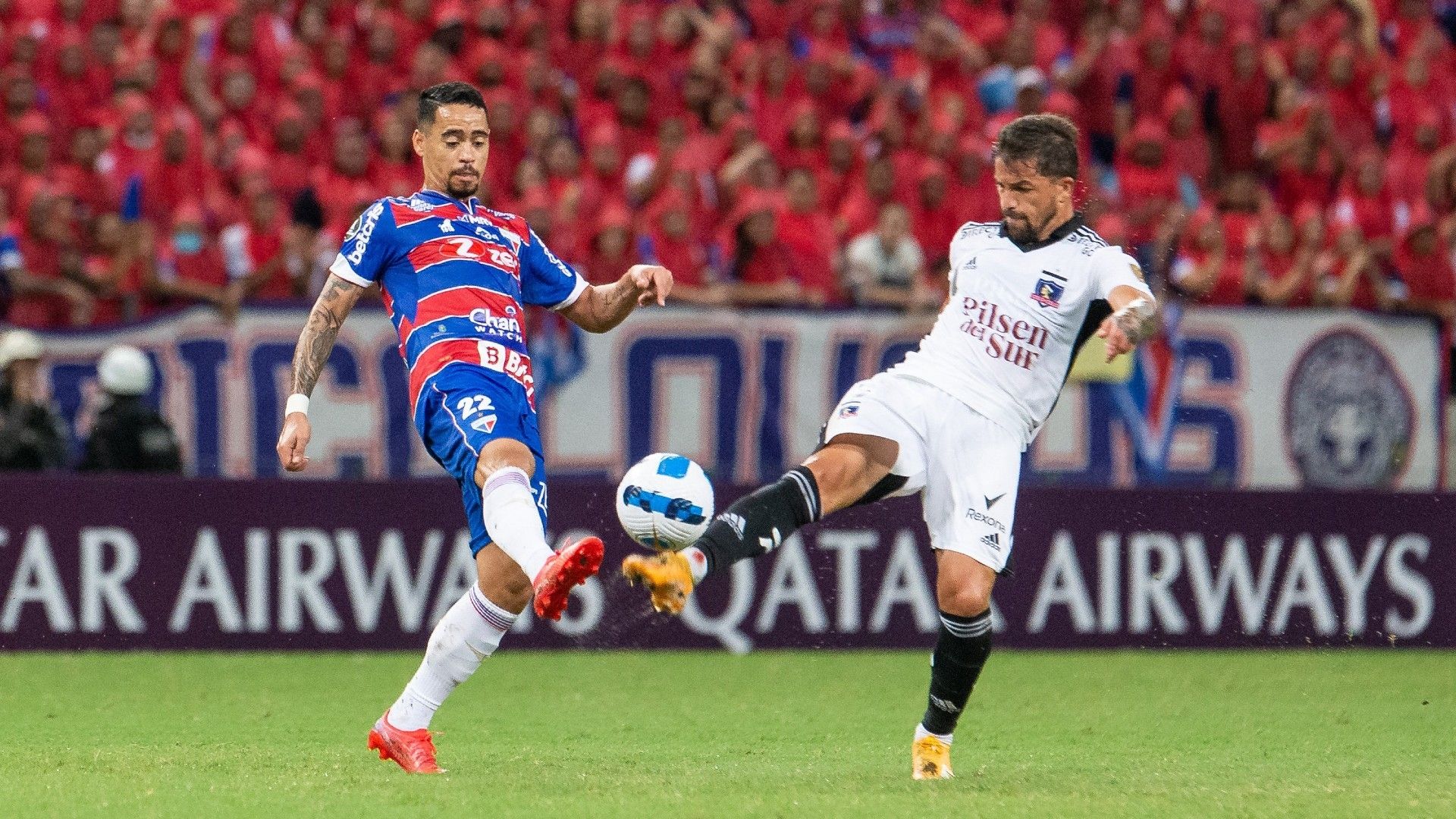 Yago Pikachu Fortaleza Colo-Colo Libertadores 07 04 2022