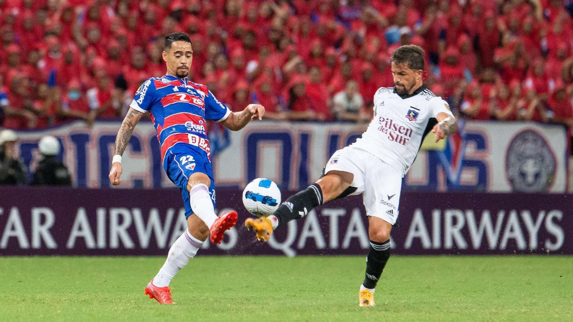 Yago Pikachu Fortaleza Colo-Colo Libertadores 07 04 2022