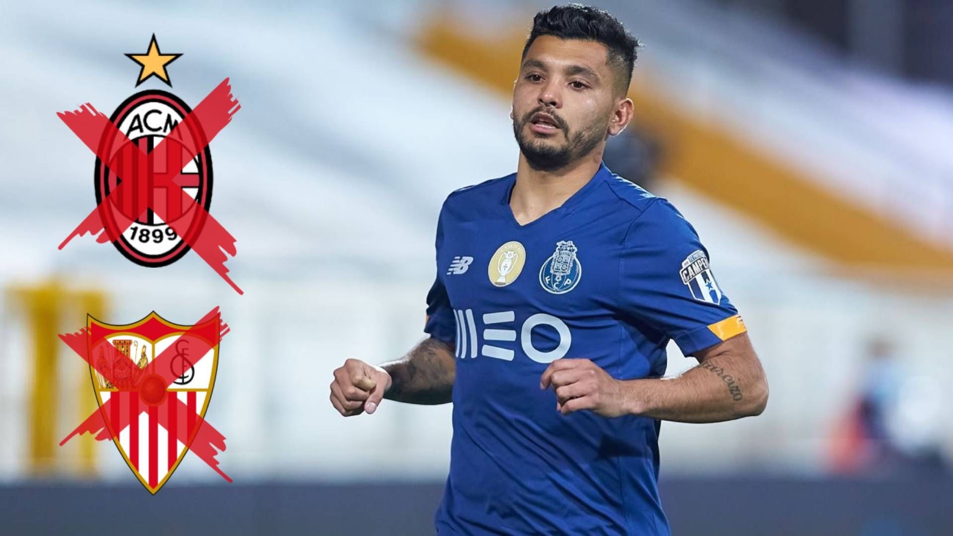 Tecatito Corona Milan Sevilla