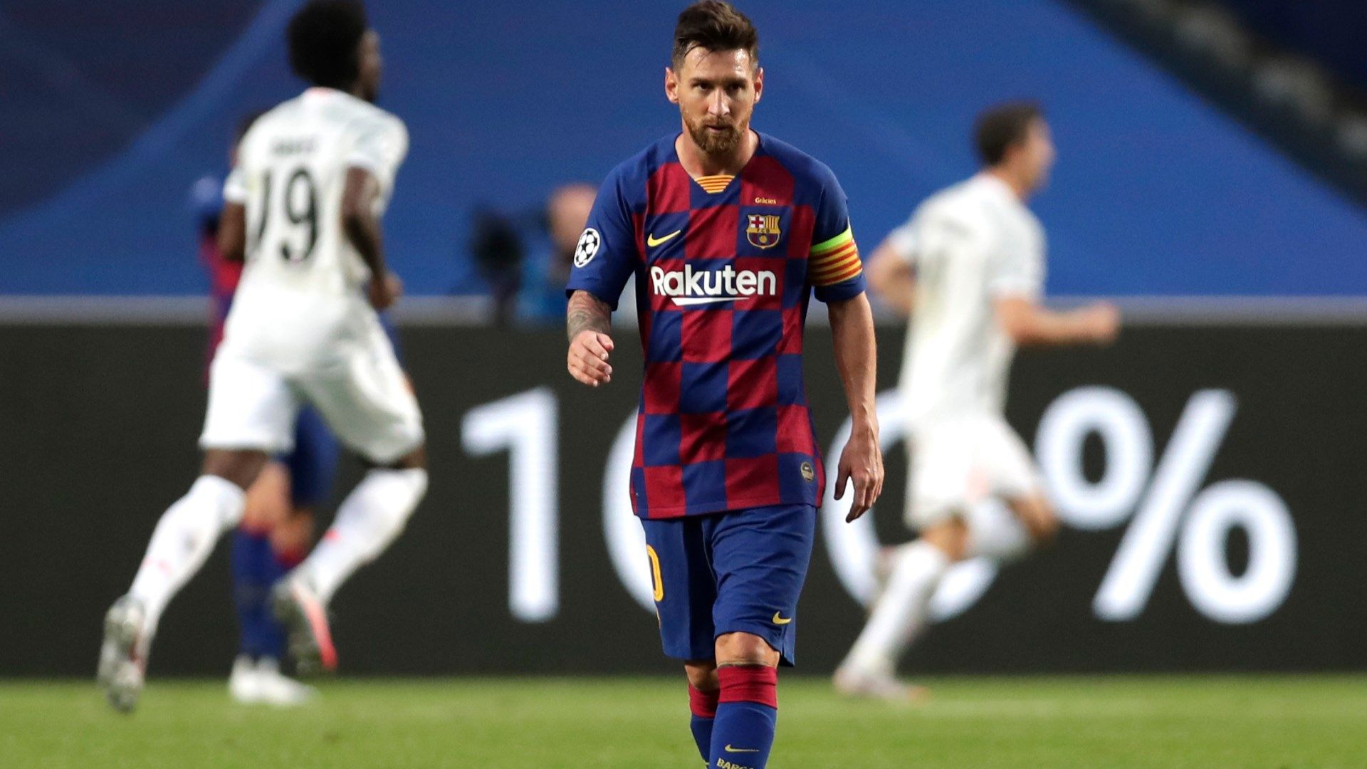 Lionel Messi Bayern 2020