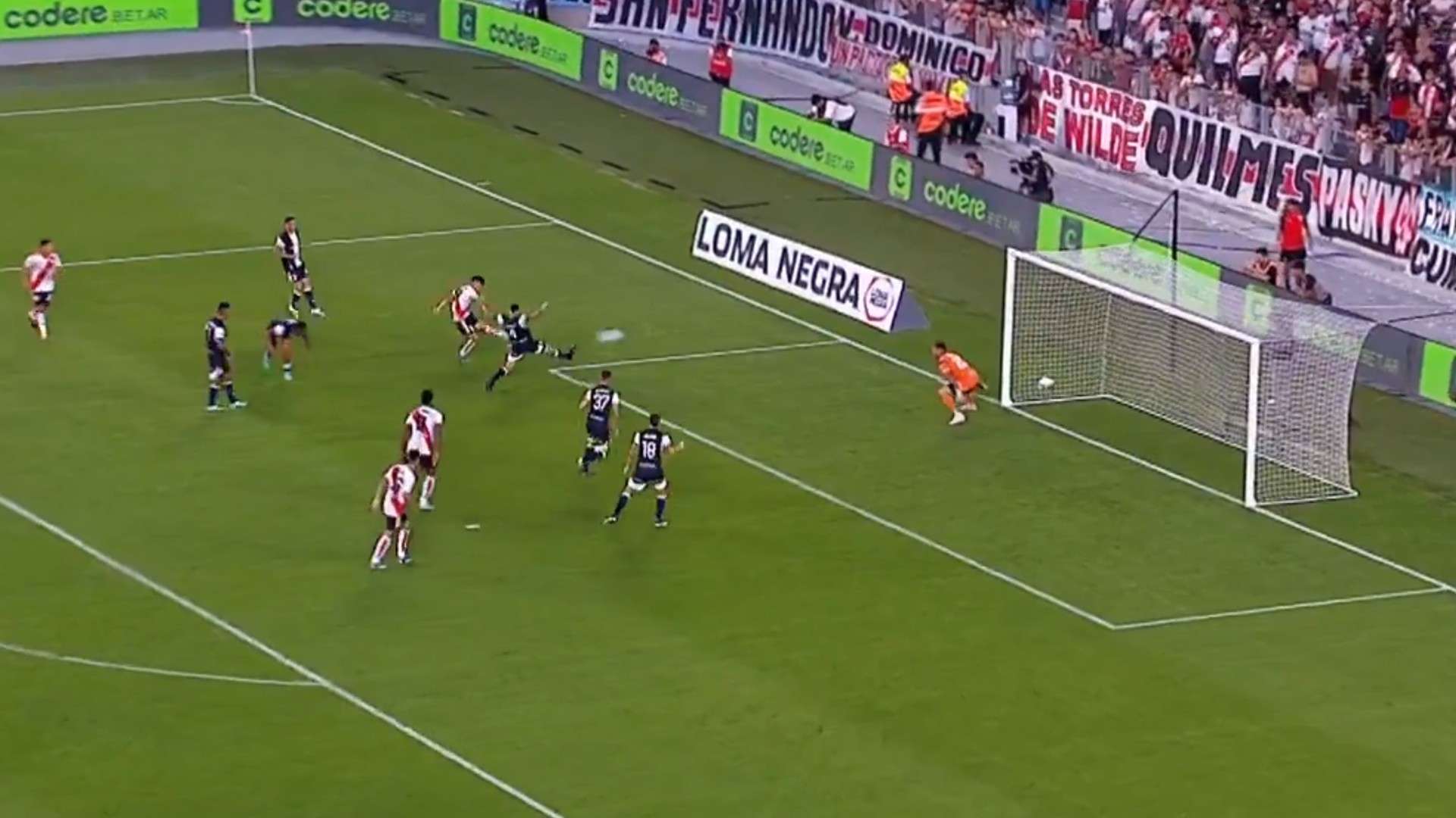 Captura Gol Claudio Echeverri River Gimnasia Copa Liga Profesional 17032024