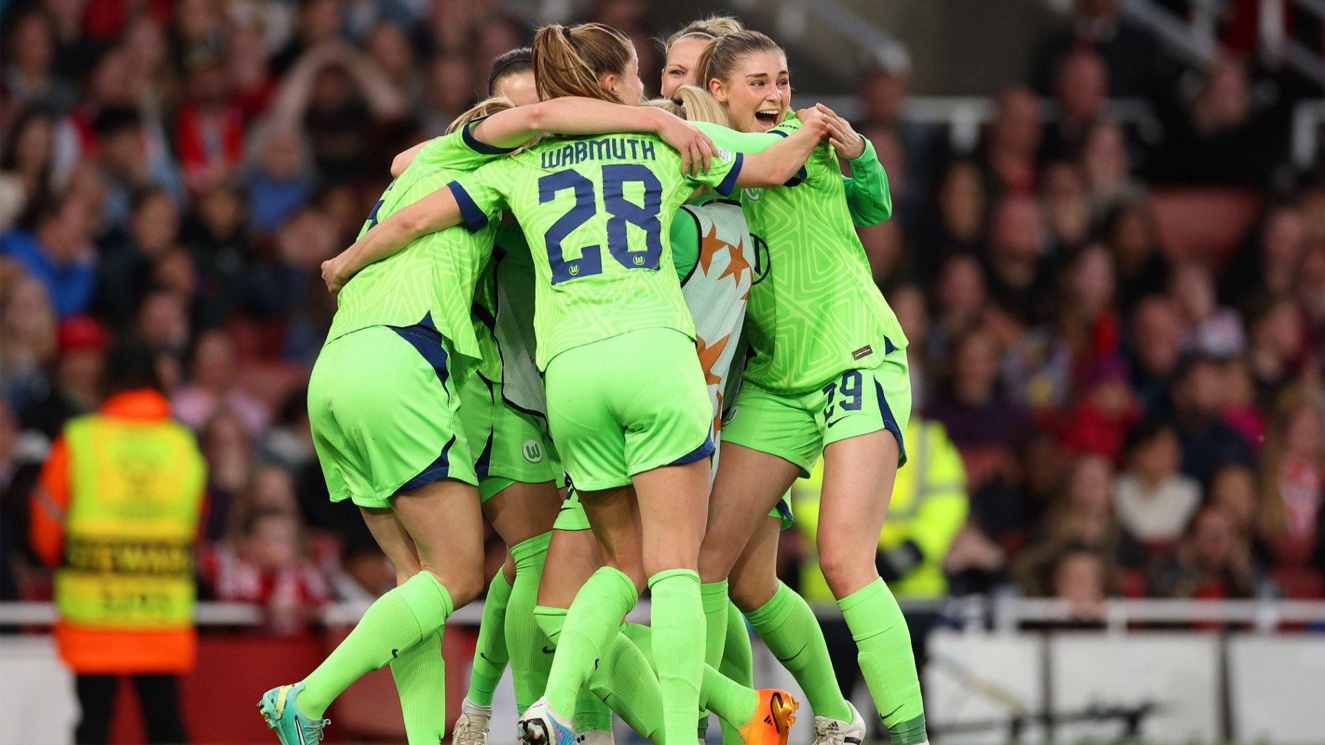 VfL Wolfsburg Arsenal Champions League 2023