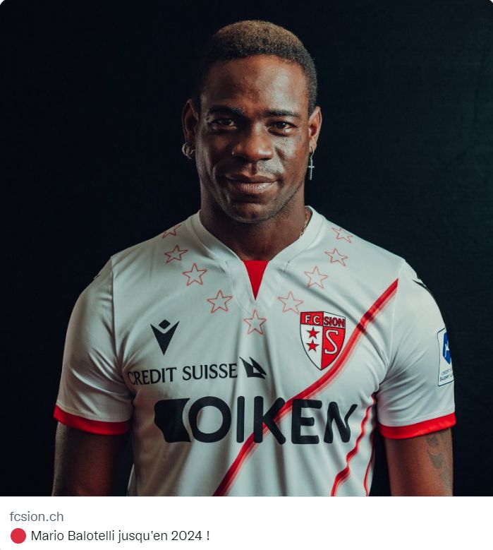 Mario Balotelli Sion