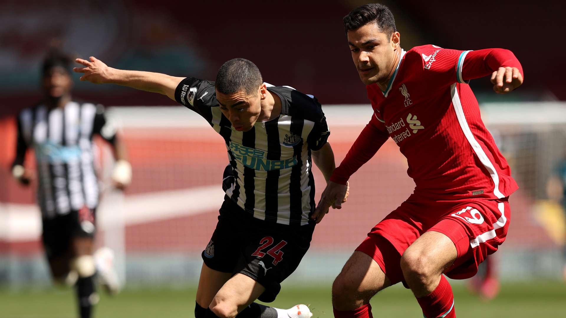 Ozan Kabak. Liverpool vs Newcastle United 04.24.2021