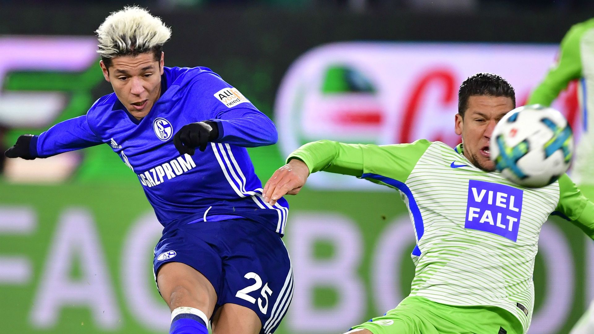 Amine Harit Jeffrey Bruma Schalke Wolfsburg