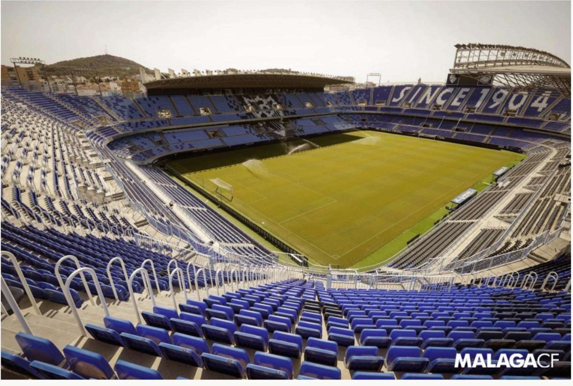 La Rosaleda, sede de la semifinal de la Supercopa de España