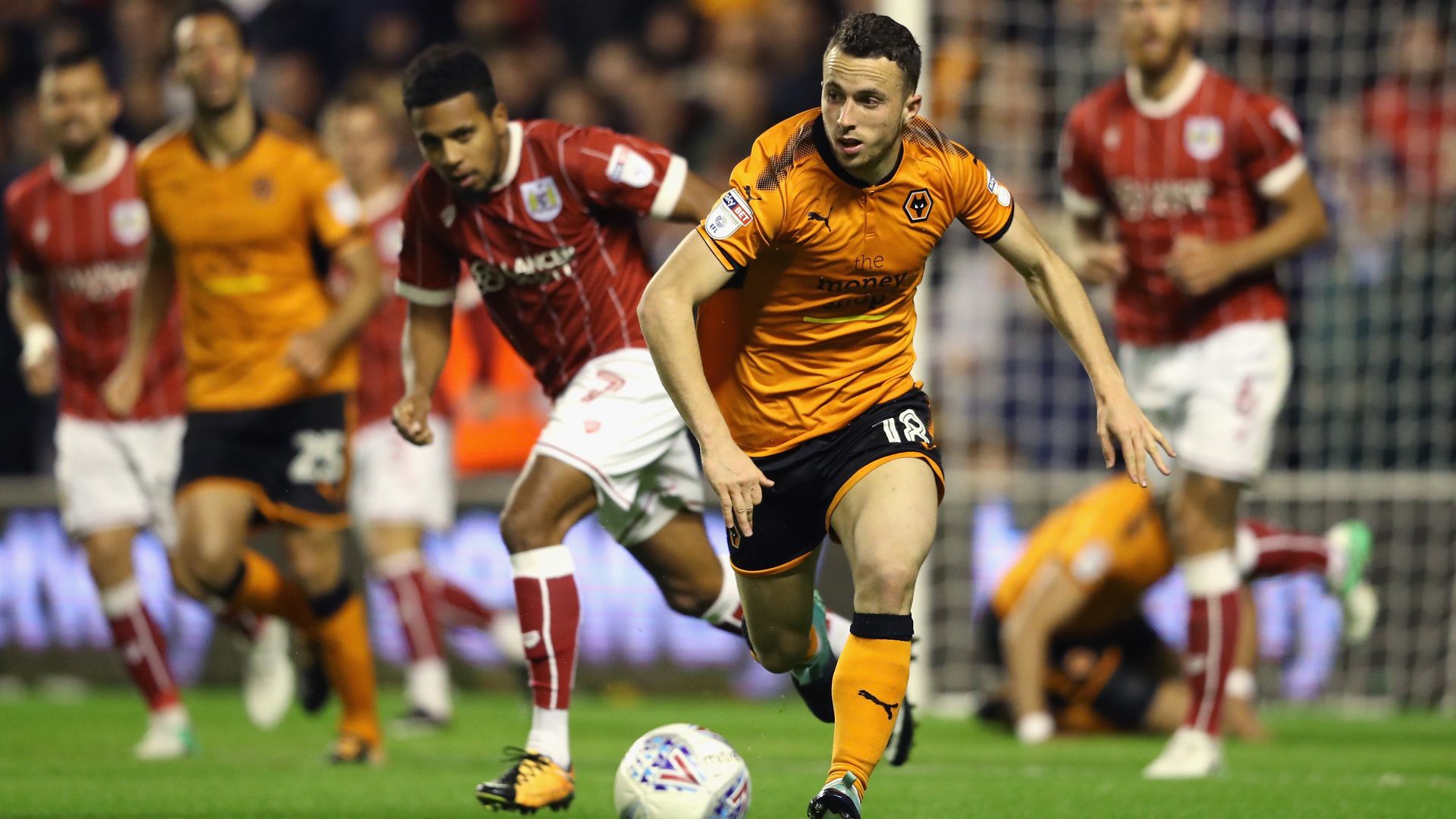 Diogo Jota Wolverhampton Wanderers 12092017