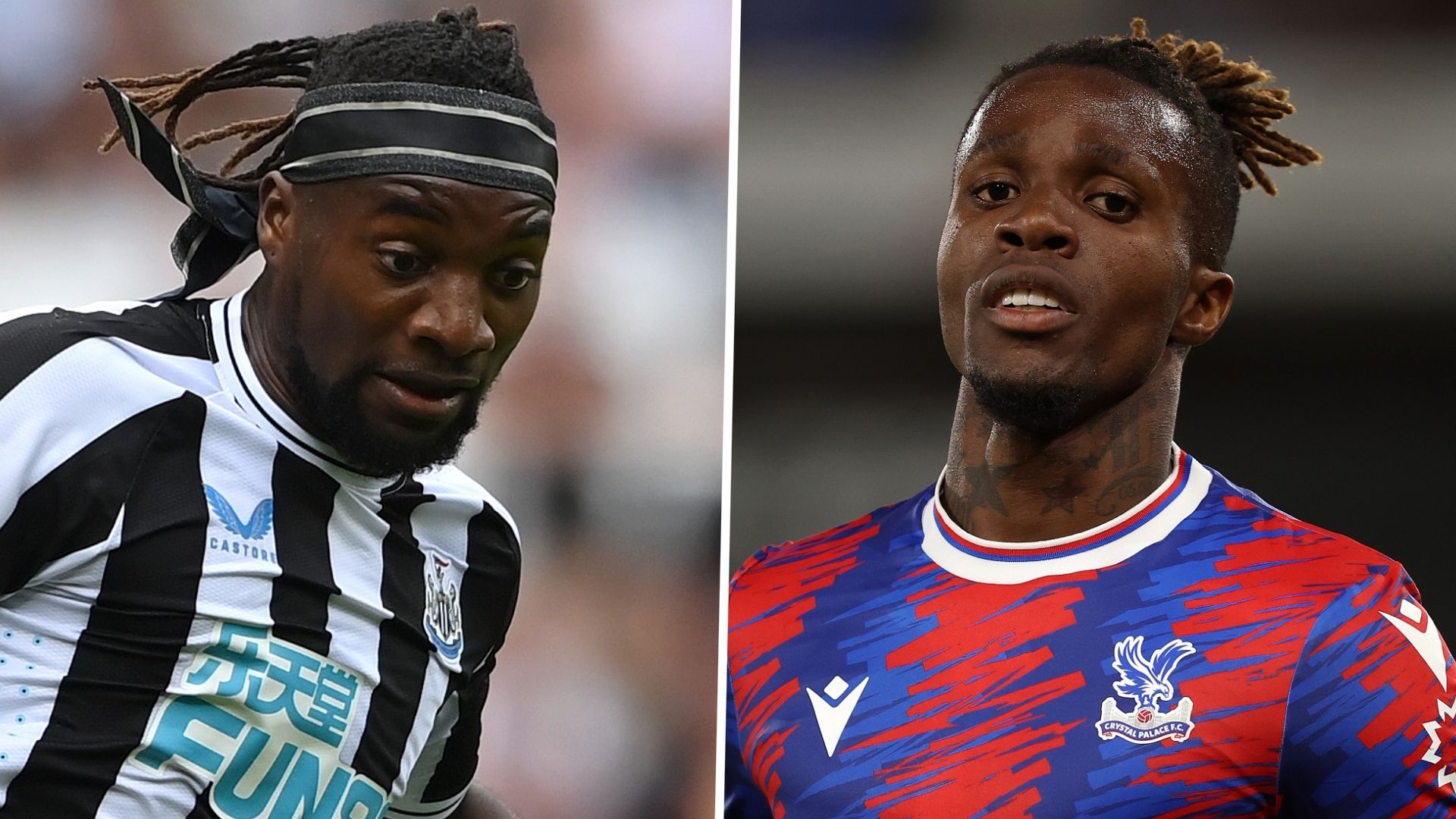 Allan Saint-Maximin Wilfried Zaha