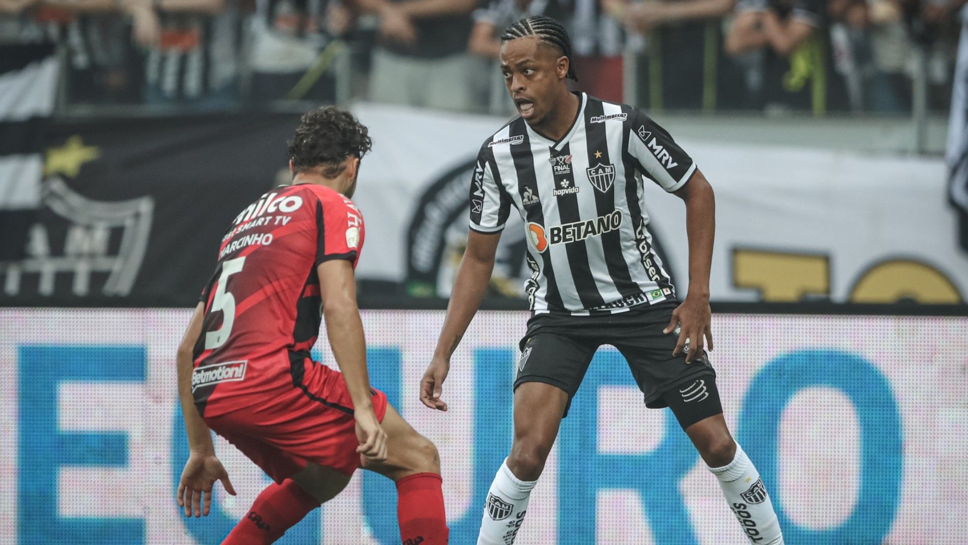 Keno Atlético-MG Athletico-PR final Copa do Brasil ida 12 12 2021