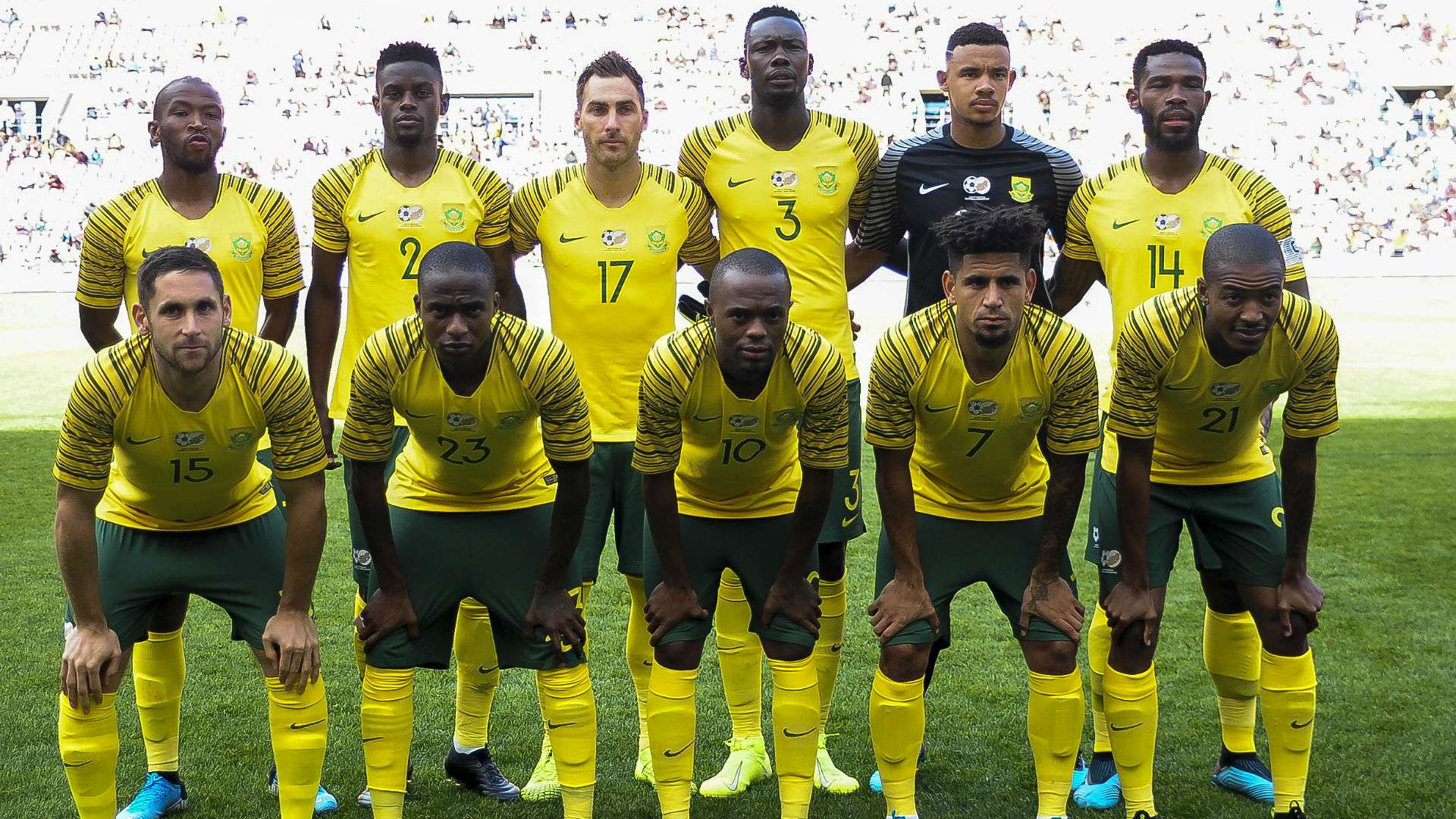 Bafana Bafana, October 2019
