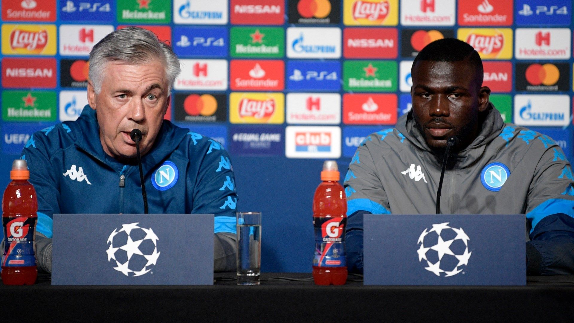 Carlo Ancelotti Kalidoou Koulibaly 2019