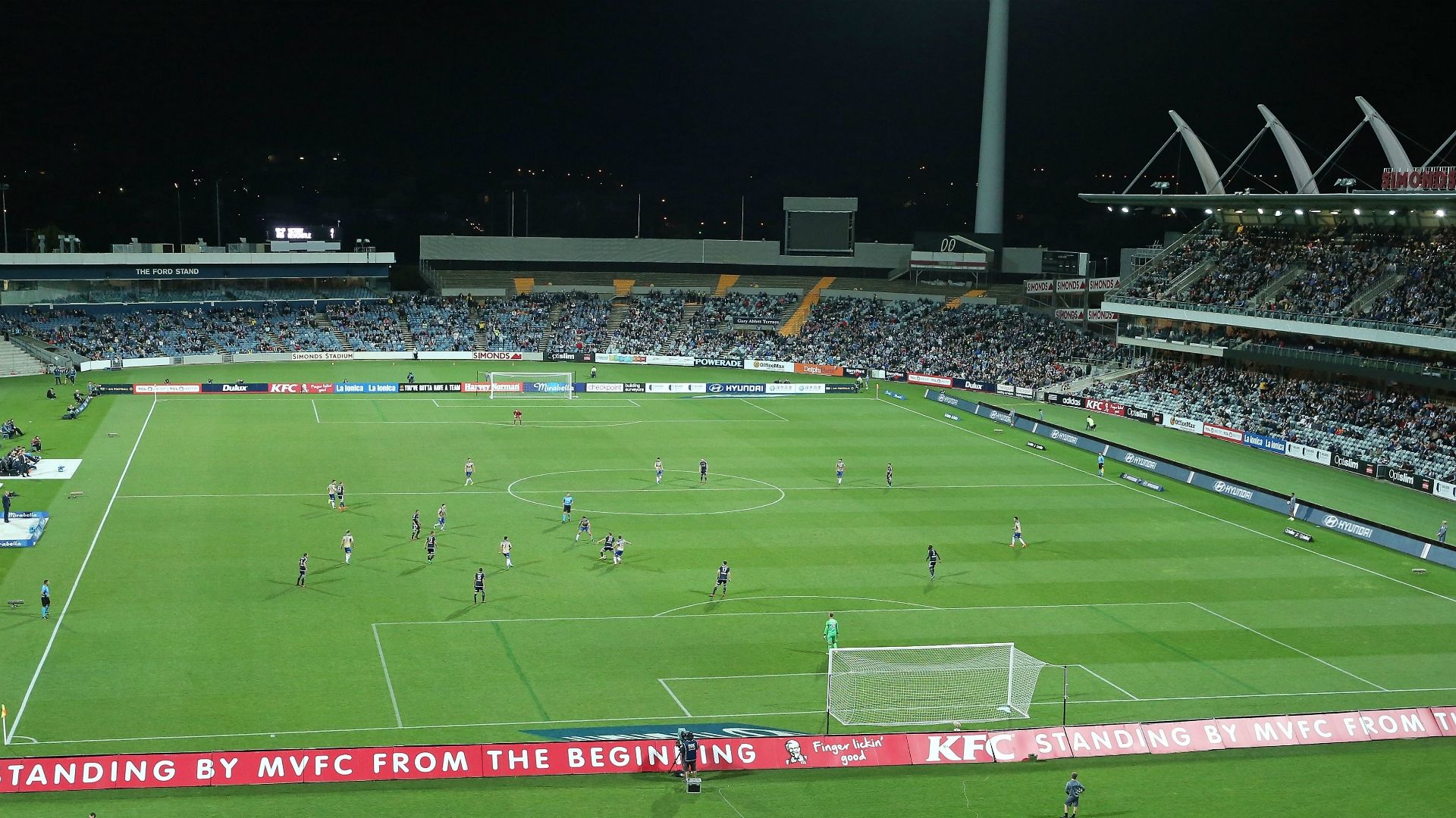 Melbourne Victory v Newcastle Jets A-League 02012017