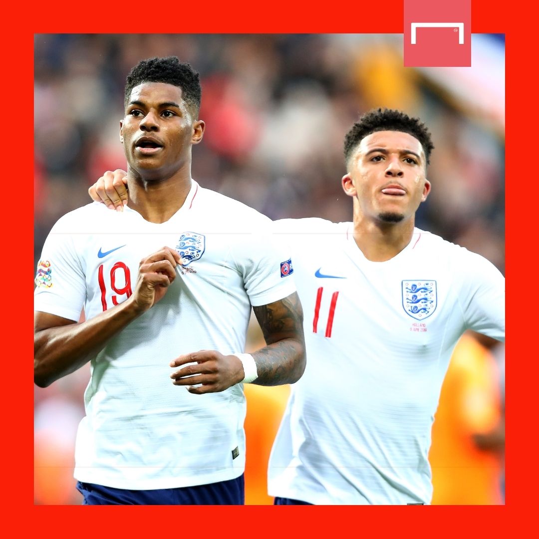 Marcus Rashford Jadon Sancho England GFX