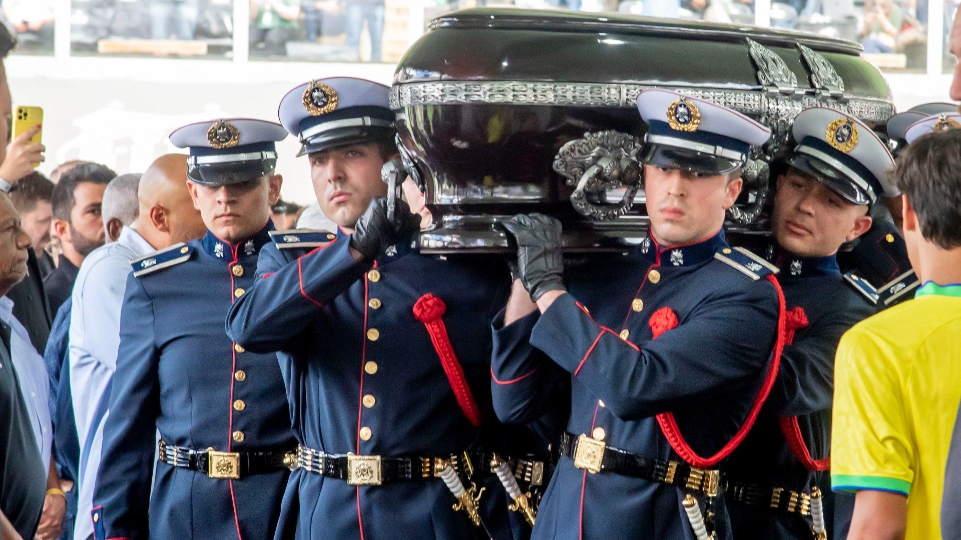 enterro Pelé Vila Belmiro 03 01 2023