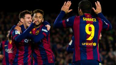 Messi Neymar Suarez 2014