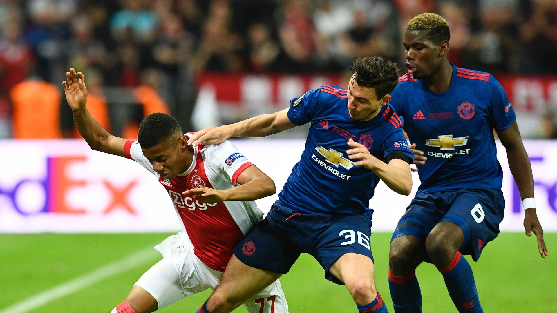 Manchester United Ajax Amsterdam Europa League