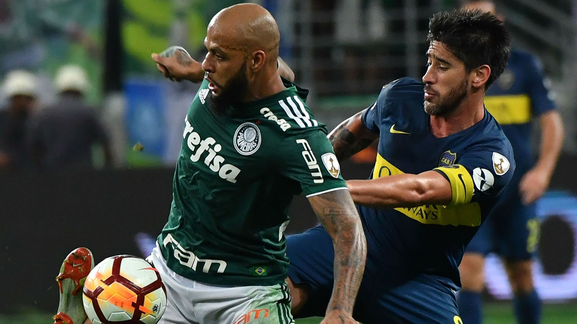 Felipe Melo Pablo Perez Palmeiras Boca Copa Libertadores 31102018