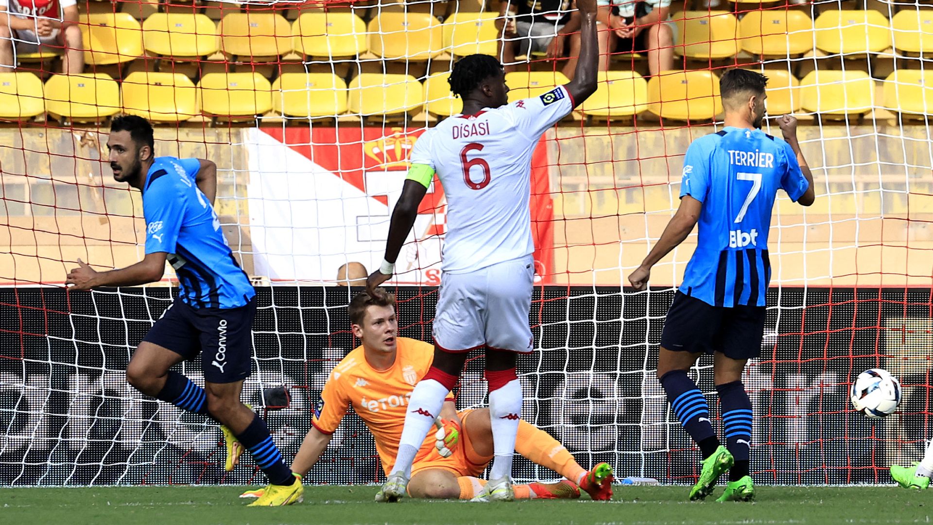 Ligue 1 2e journée Monaco Rennes 1-1 But Laborde