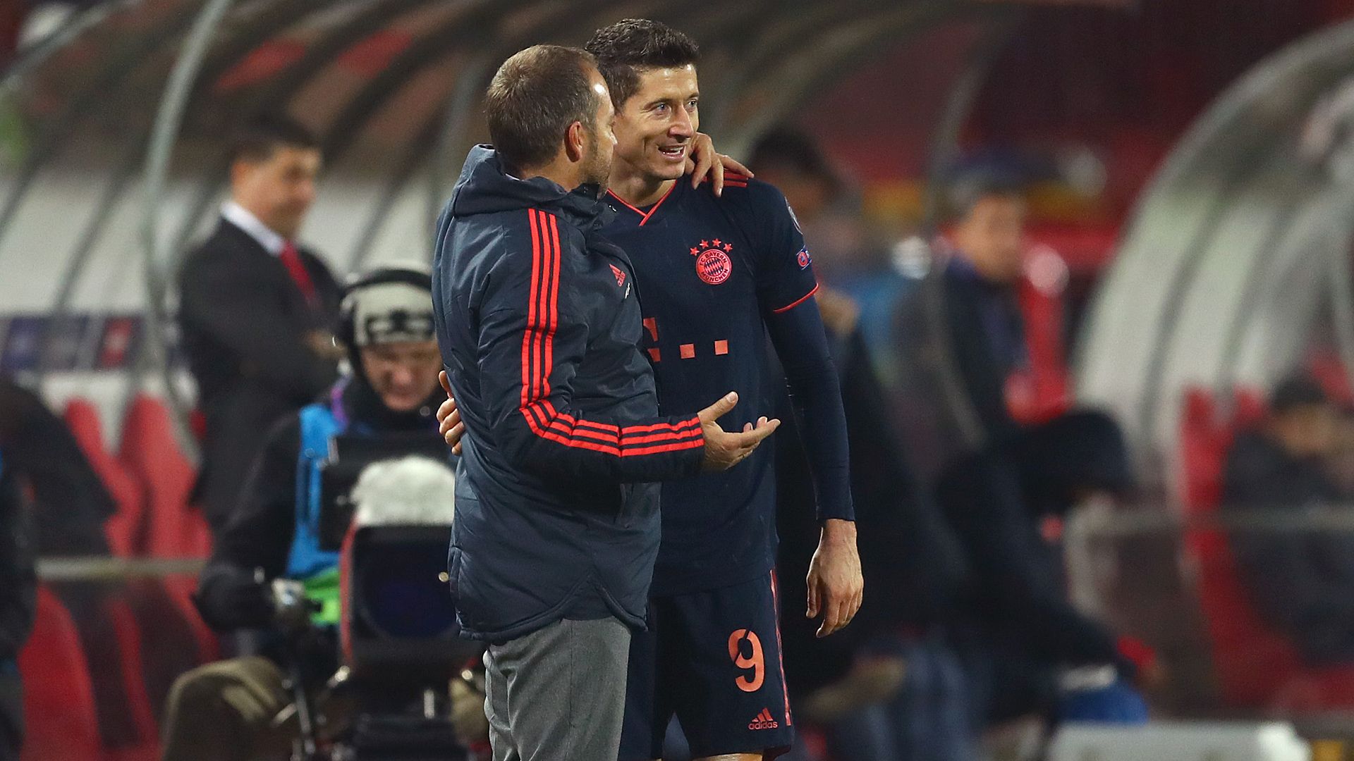 Hansi Flick Robert Lewandowski