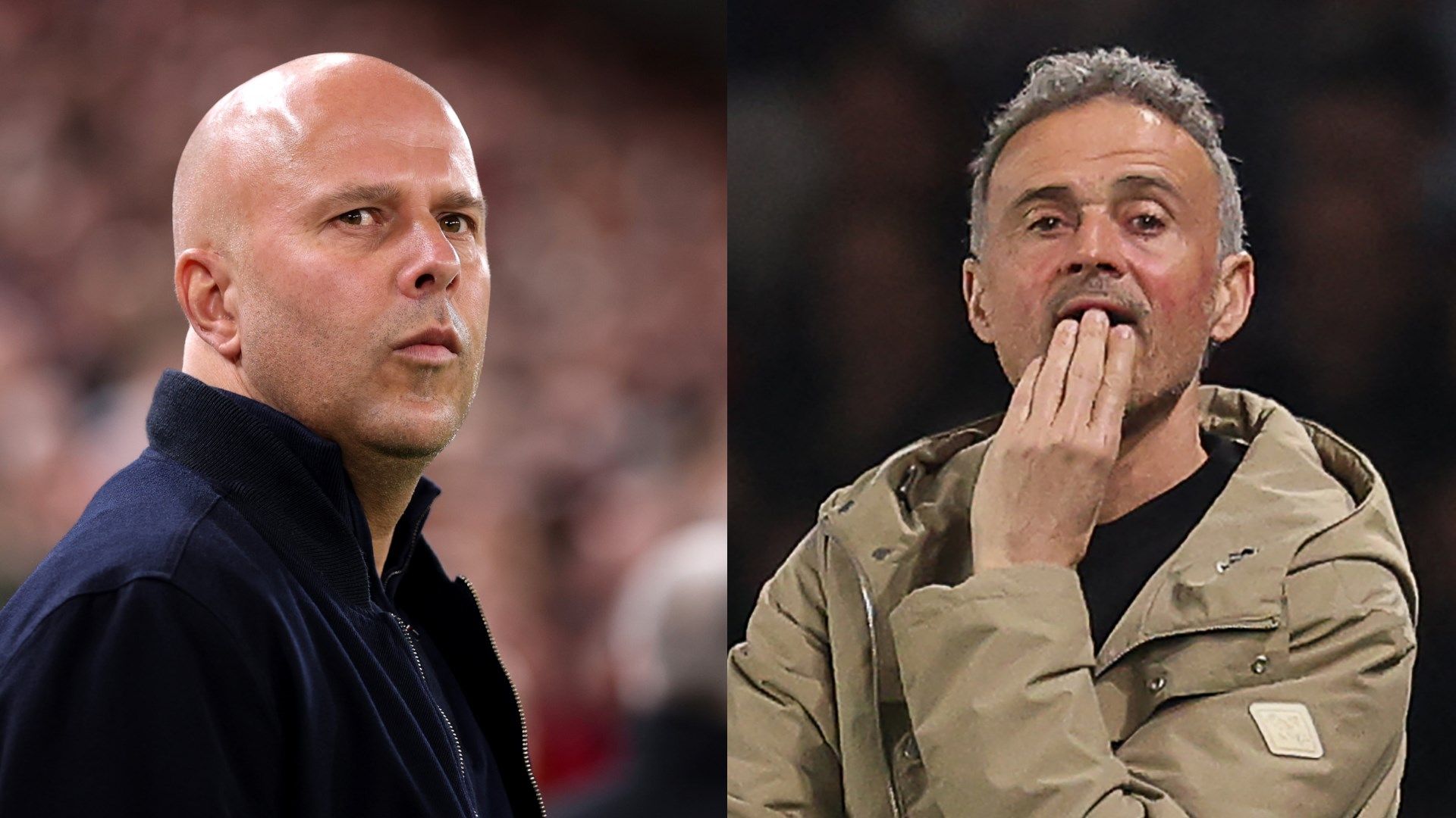 Arne Slot Luis Enrique