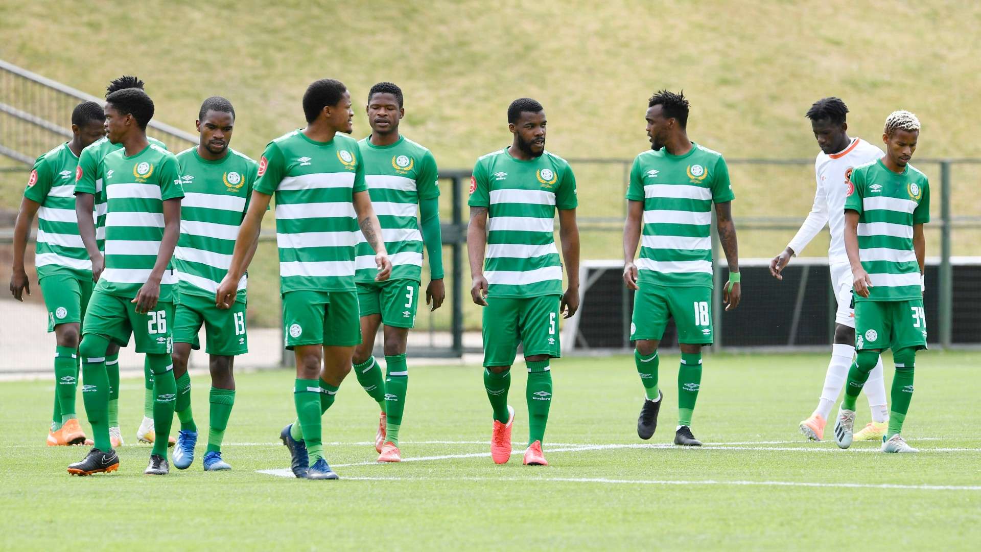 Bloemfontein Celtic players, August 2020