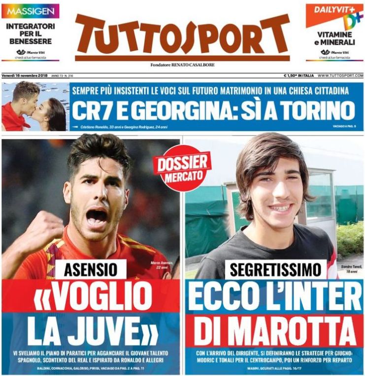 Tuttosport cover