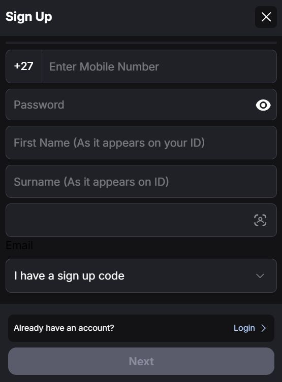Jackpot City Registration