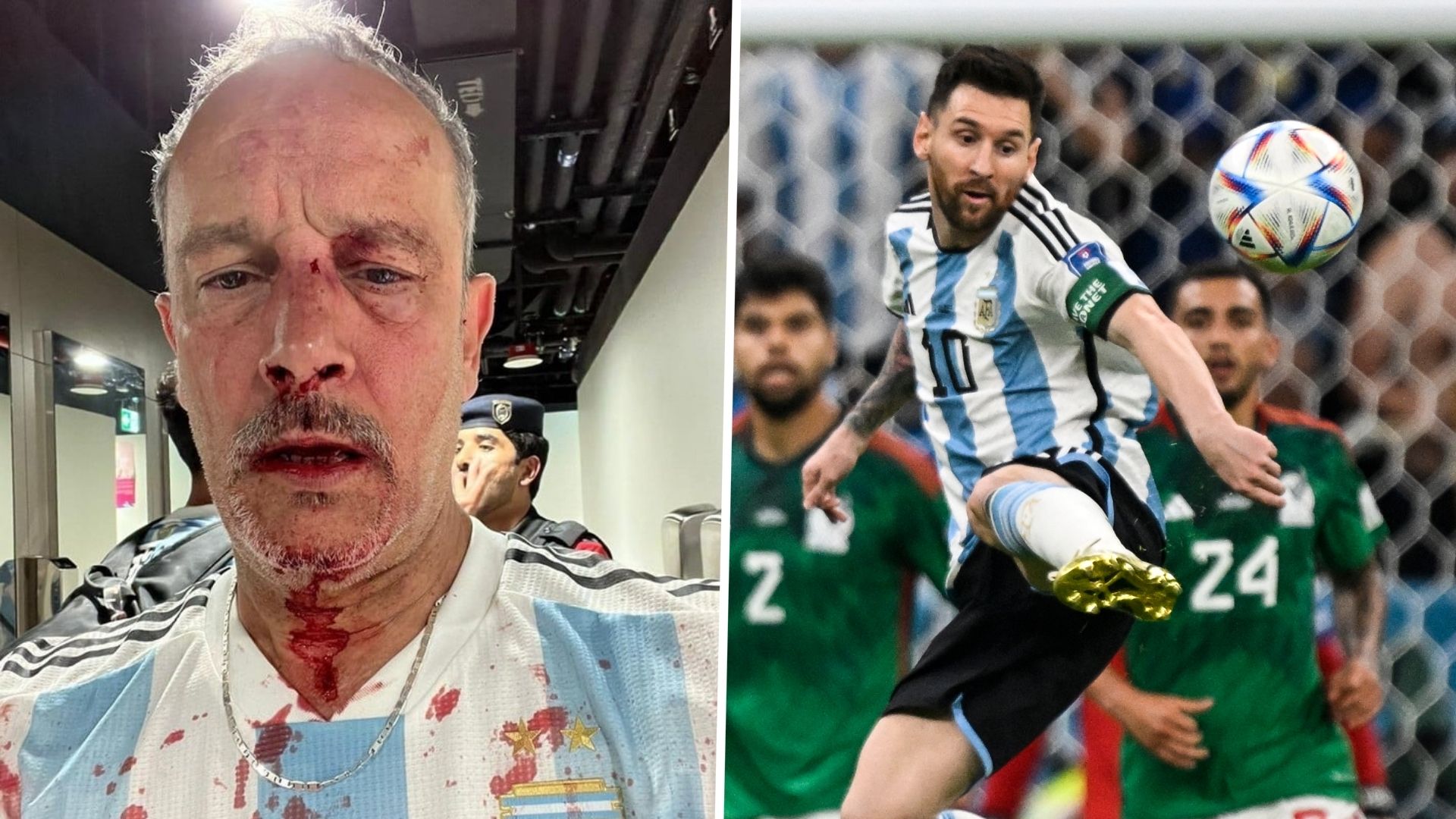 Argentina Mexico fans gfx