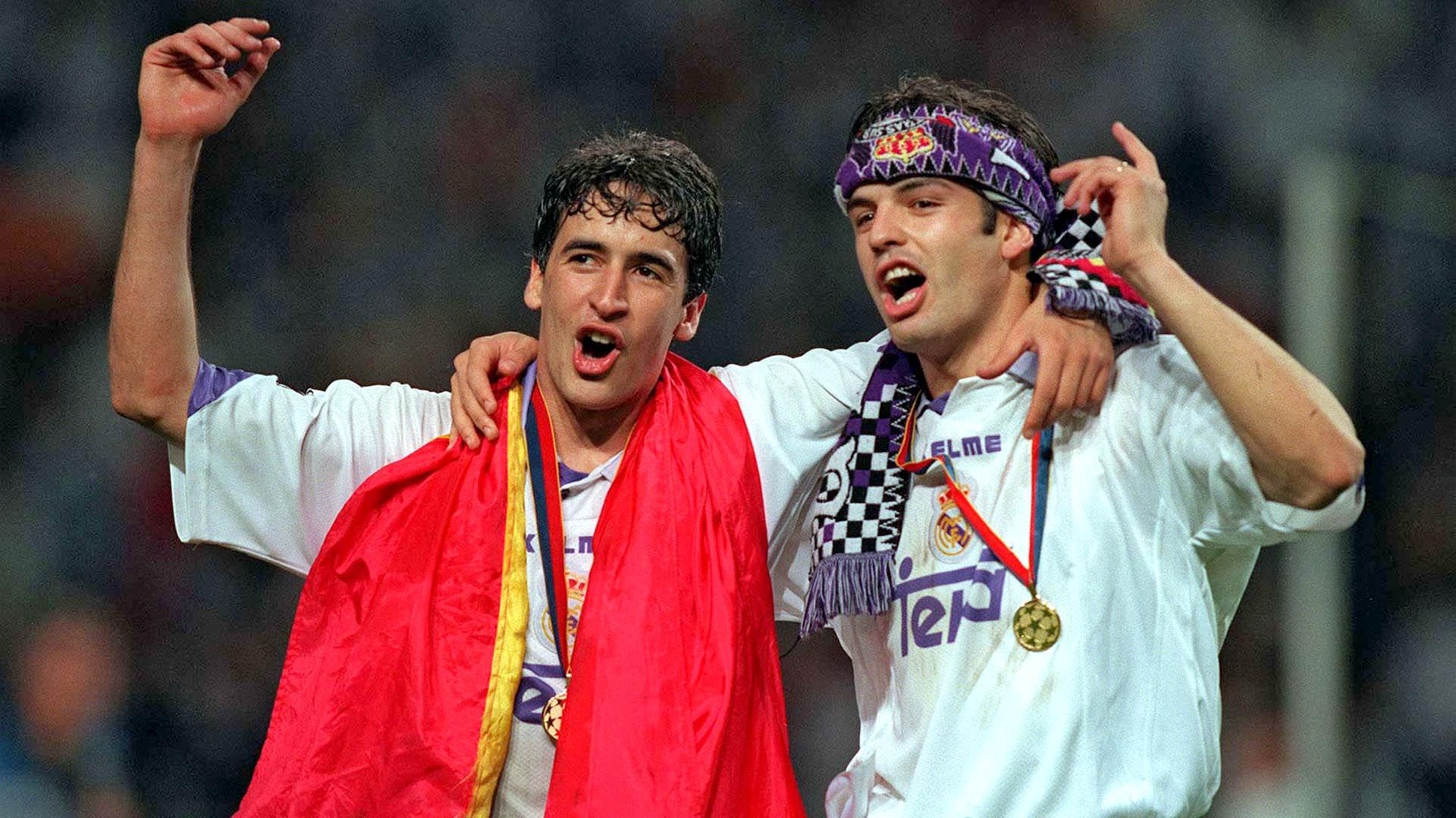 Morientes Raul 1998 Champions League final Real Madrid Juventus