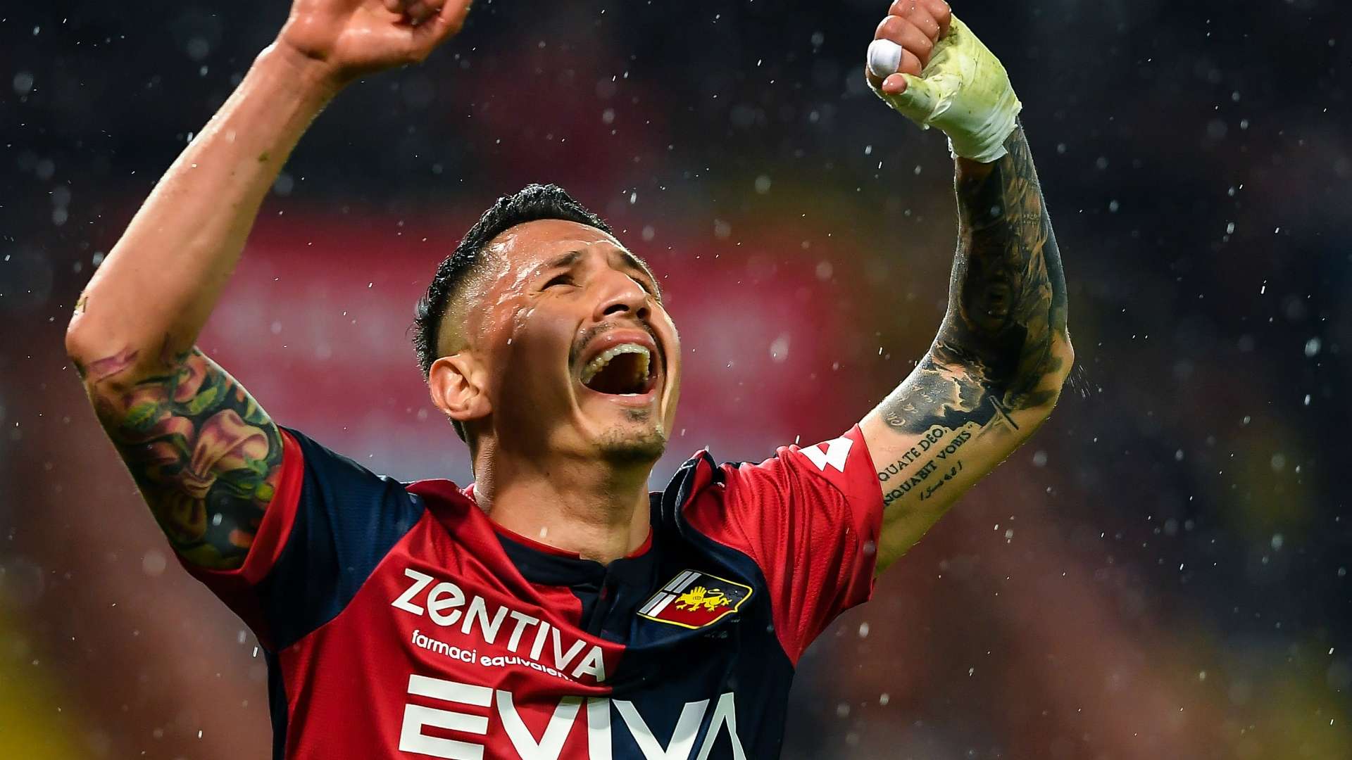 Gianluca Lapadula Genoa Cagliari Serie A