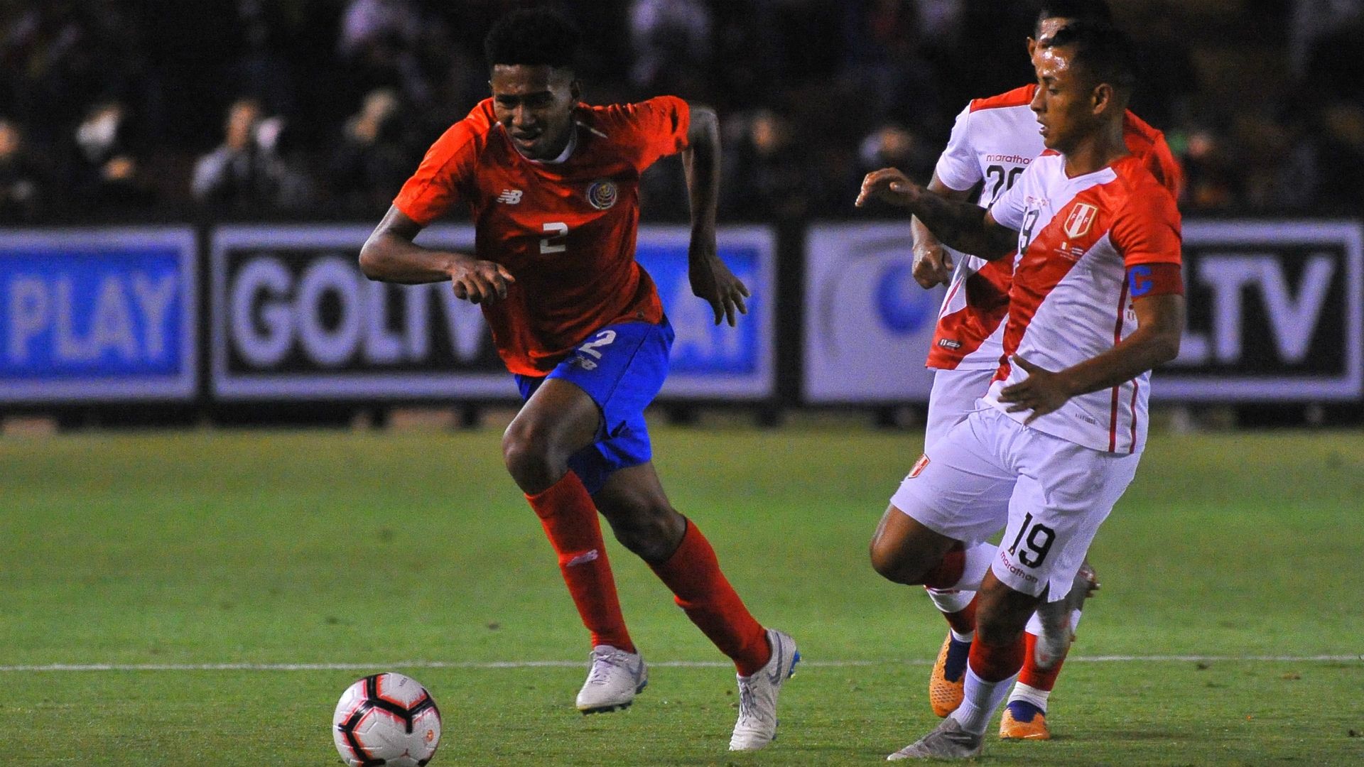 Jonathan McDonald Peru v Costa Rica Friendly 11202018