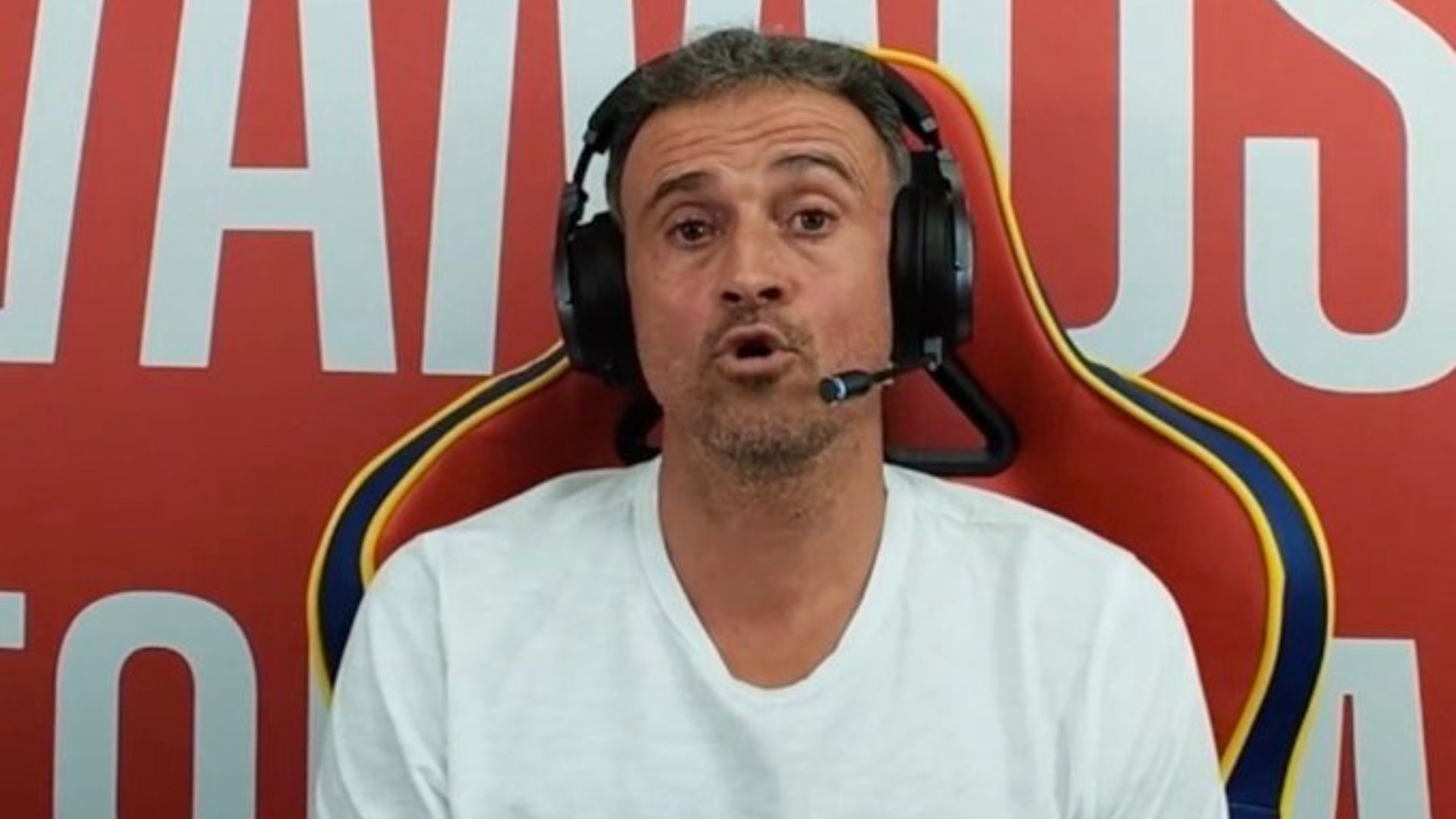 Luis Enrique twitch 18112022