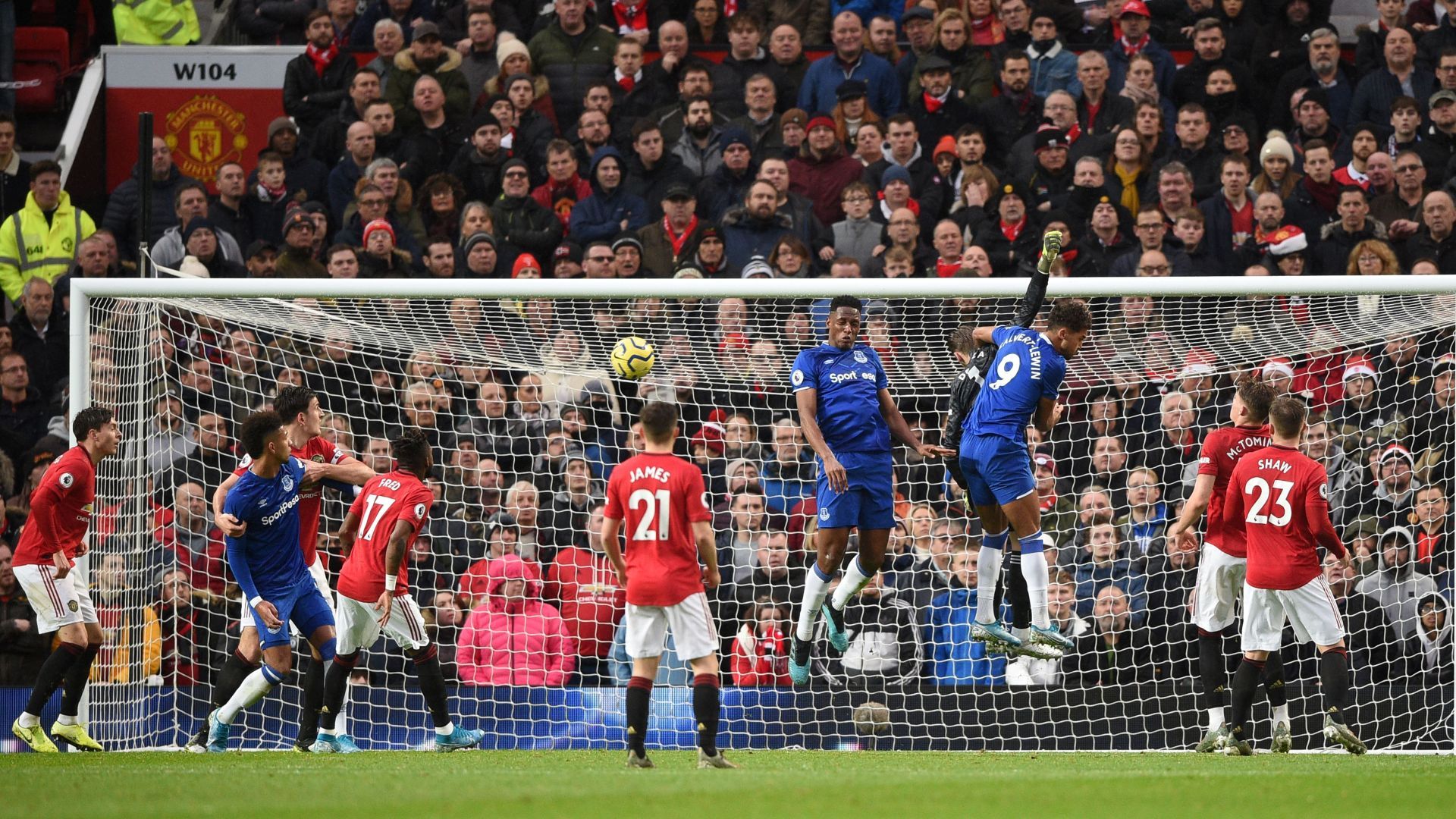 Manchester United vs Everton