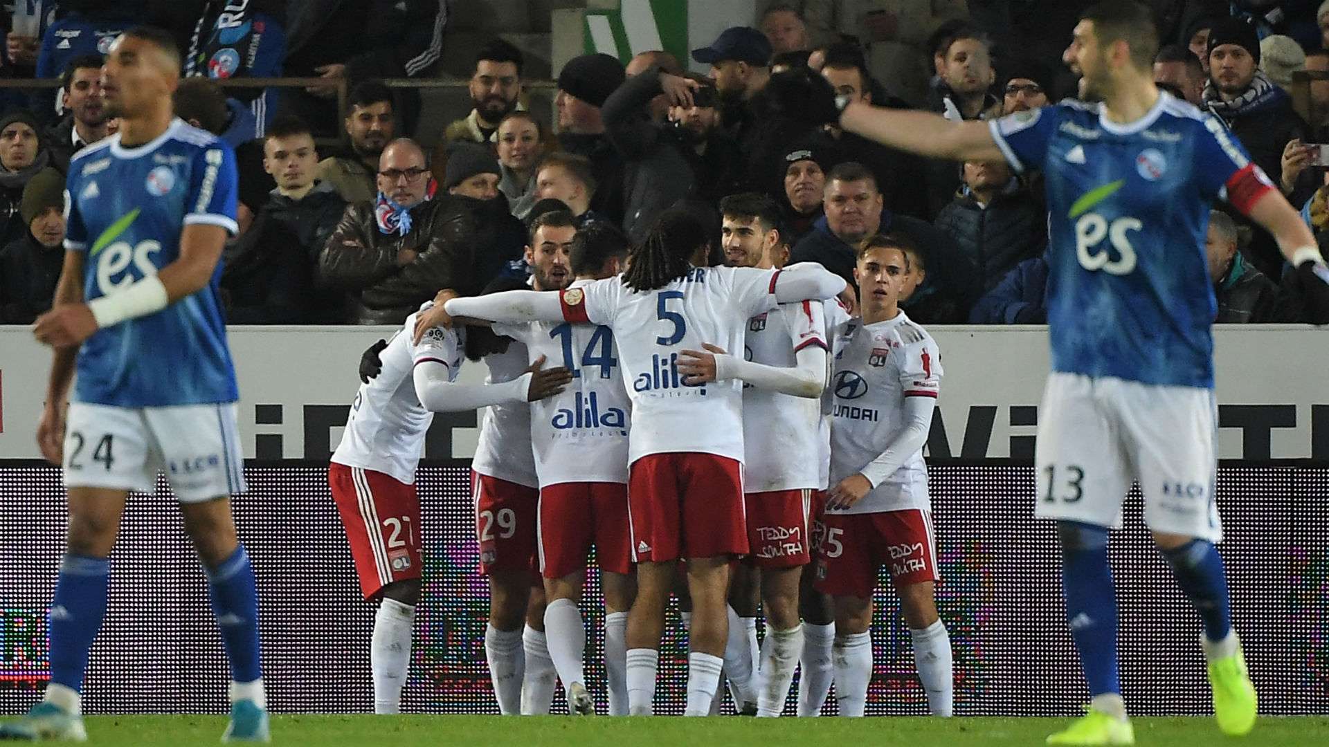 Strasbourg Lyon Ligue 1 30112019