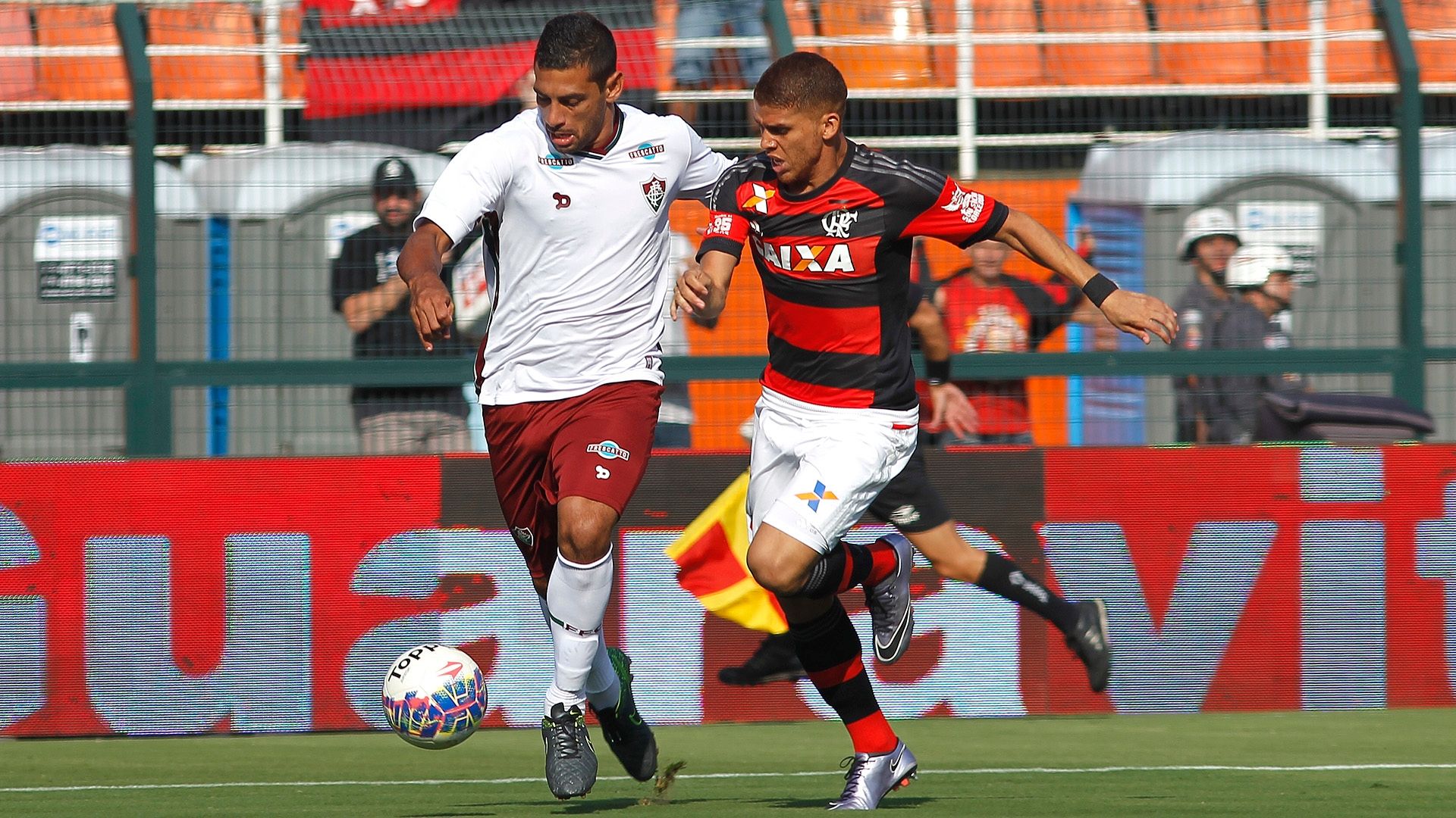 Marcelo Cirino Gustavo Cuellar Flamengo Fluminense Carioca 03202016