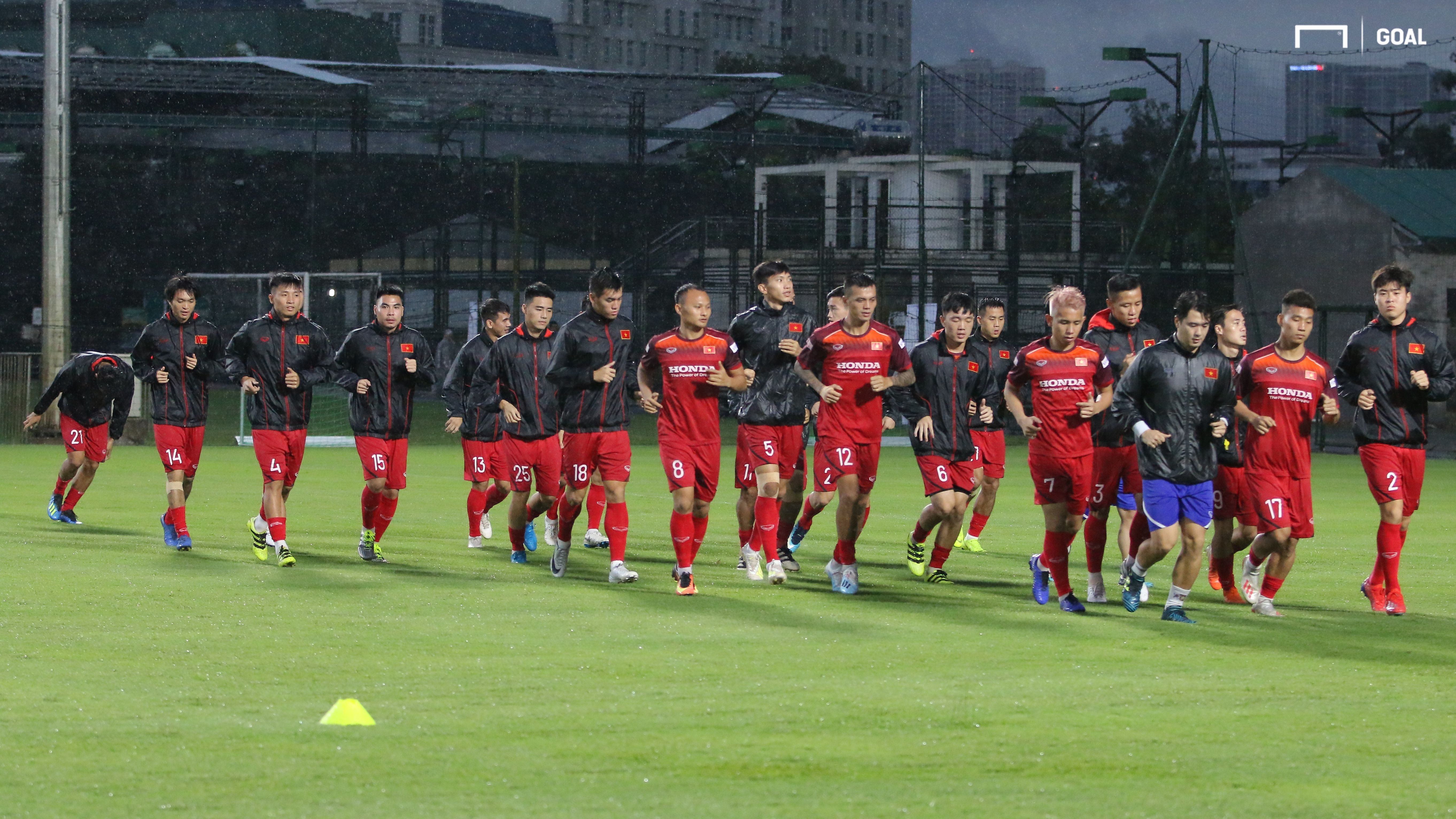 Vietnam National Football Team - Training Session - 30 August 2019